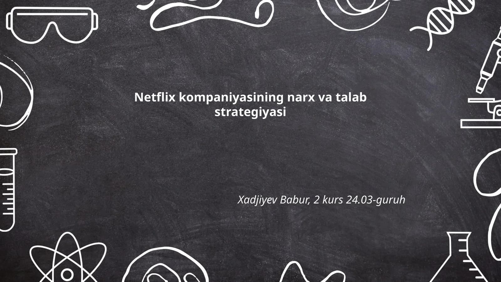 Netflix kompaniyasining narx va talab strategiyasi