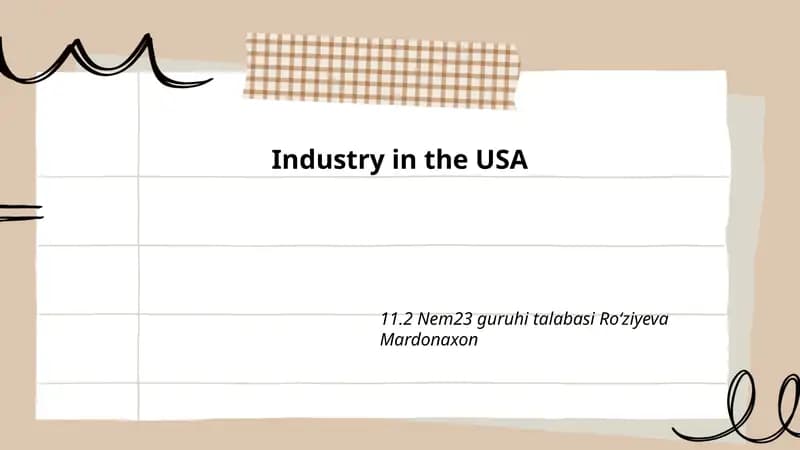 Renewable Energy in the US Industry