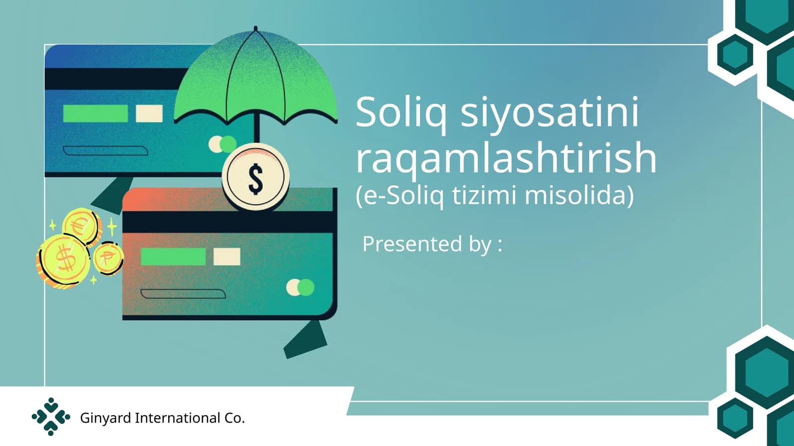 Soliq siyosatini raqamlashtirish