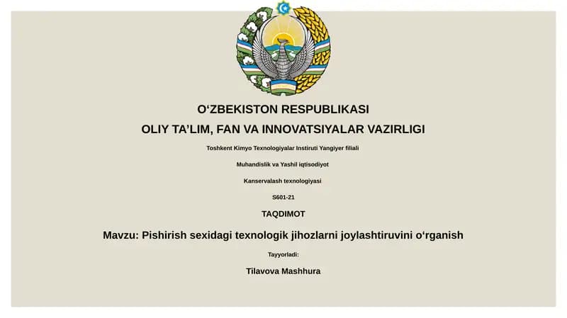 Kanservalash texnologiyasi