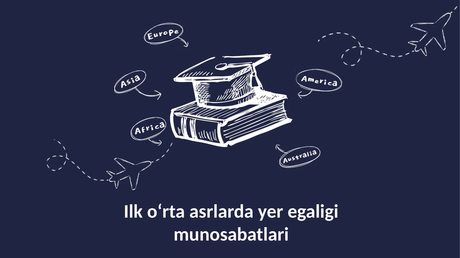 Ilk o‘rta asrlar davrida yer egaligi munosabatlari