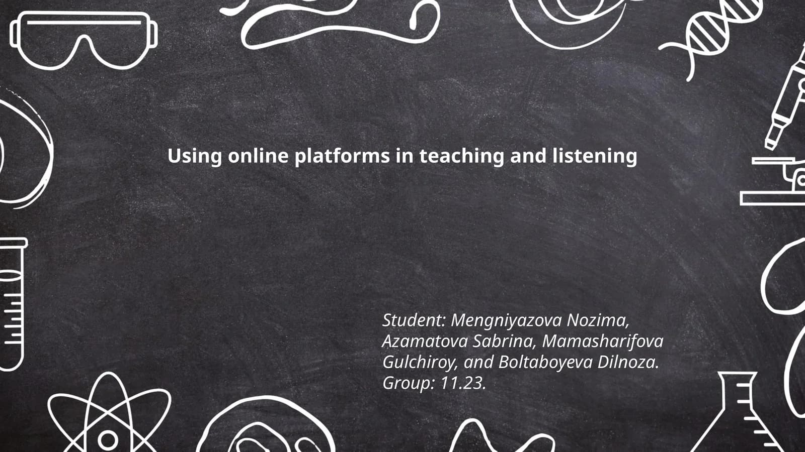 Video Conferencing Tools for Live Listening Comprehension Lessons