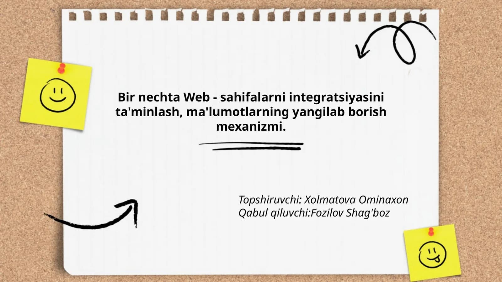 Veb-sahifalarni integratsiyalash strategiyalari