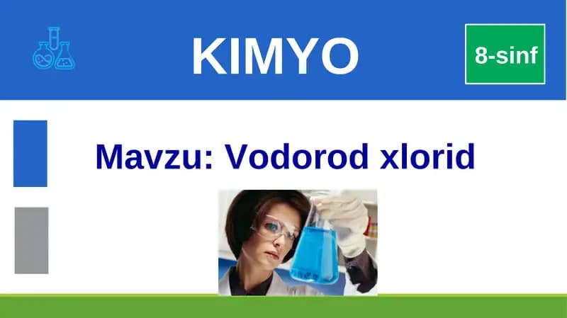 Vodorod xlorid