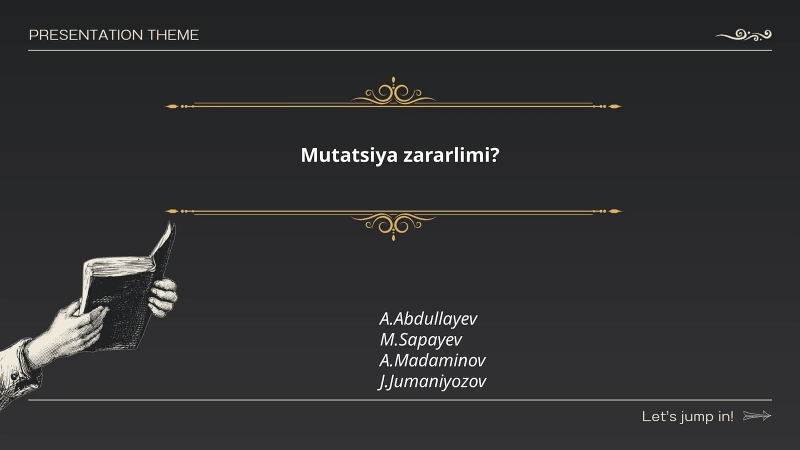Mutatsiya zararlimi?