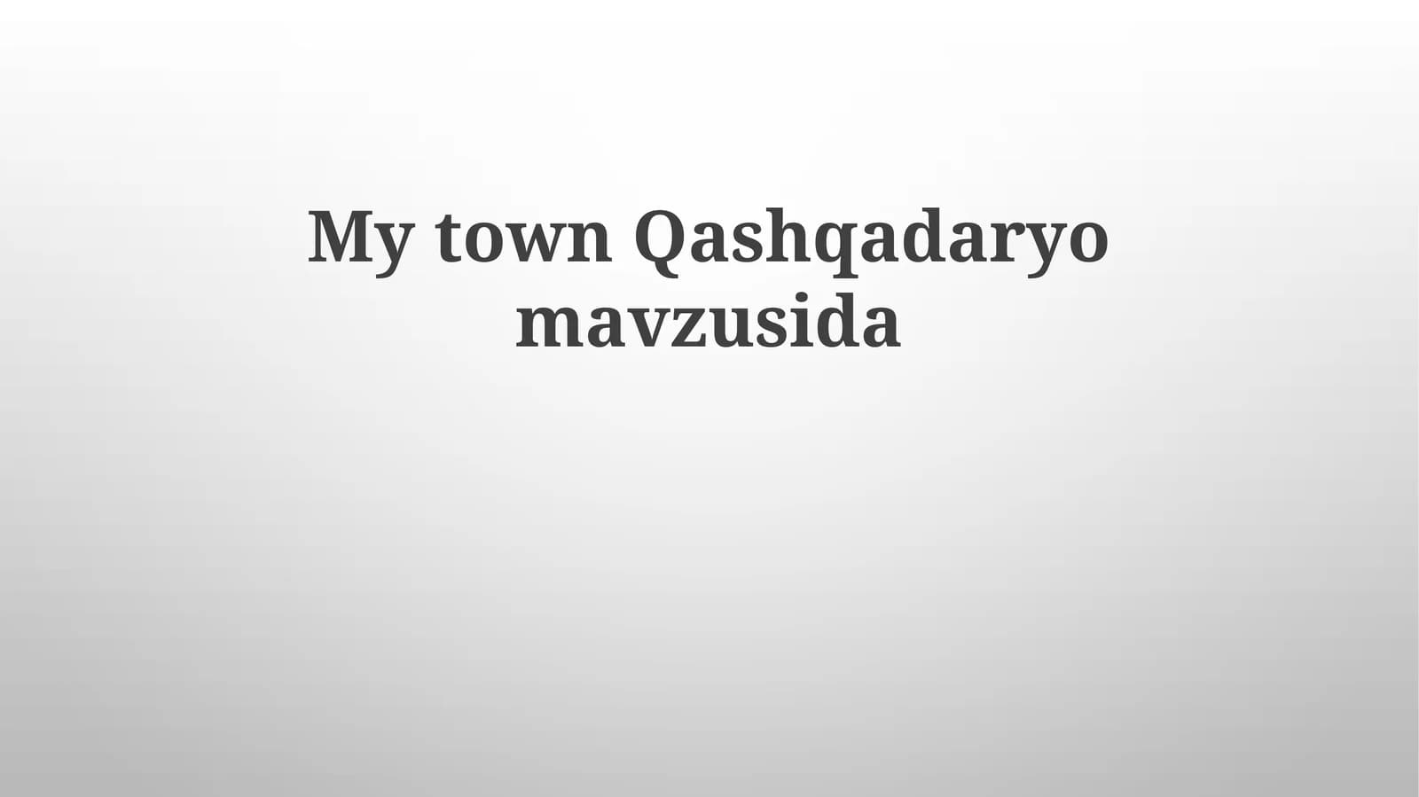 Madaniy landshaft