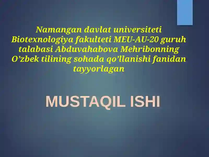 XIZMAT YOZISHMALARI