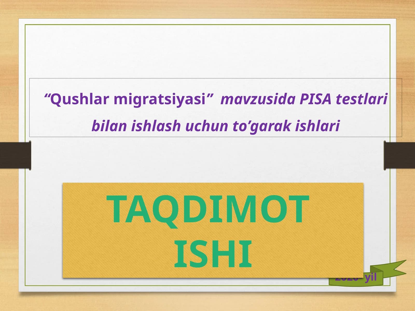 Qushlar migratsiyasi