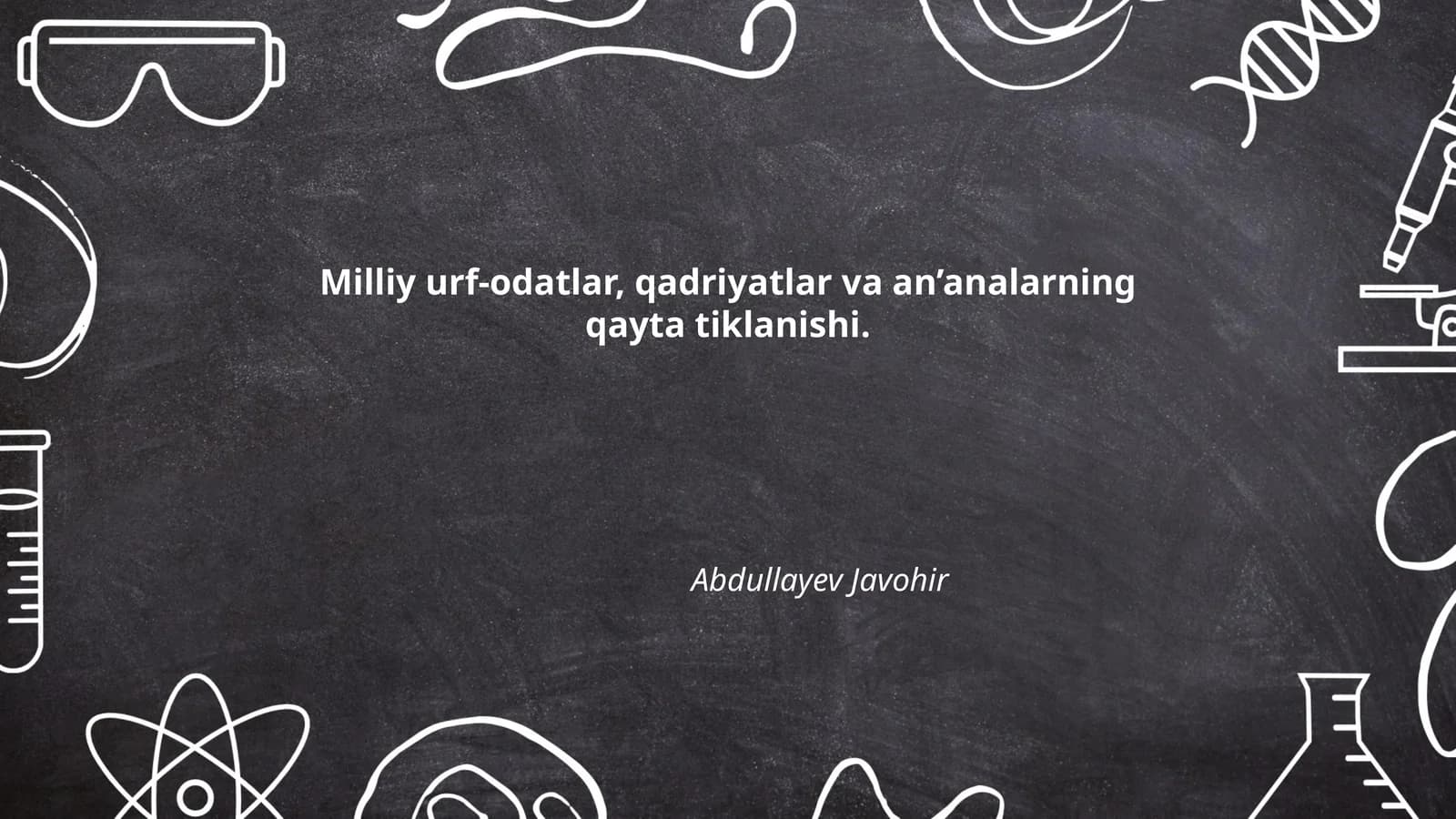 Milliy kiyimlar va ularning qayta tiklanishi