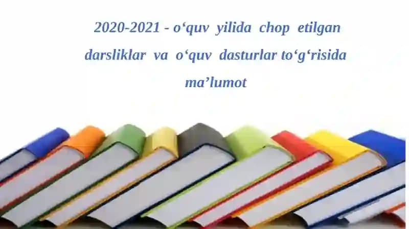 Darsliklar va o‘quv dasturlar