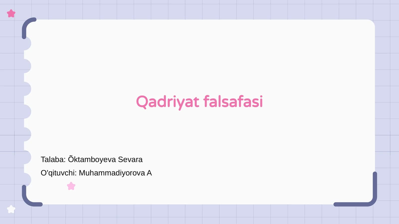 Qadriyat falsafasi
