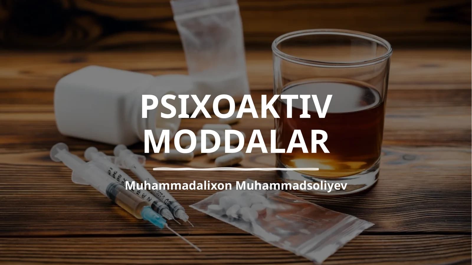 PSIXOAKTIV MODDALAR