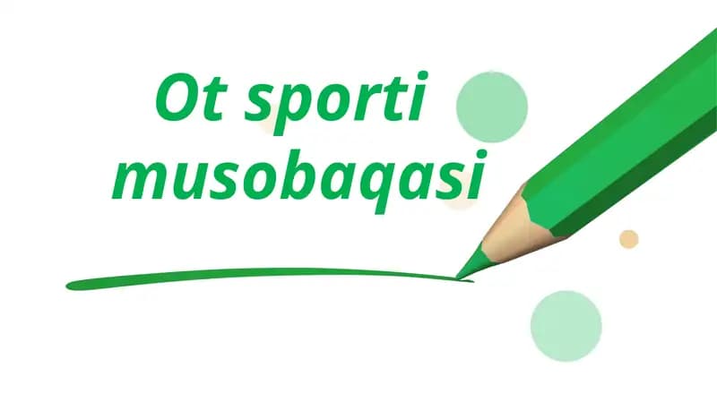 Ot sporti  musobaqasi