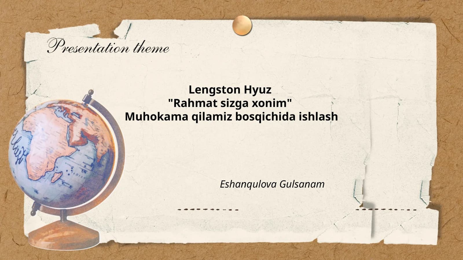 Langston Hughes