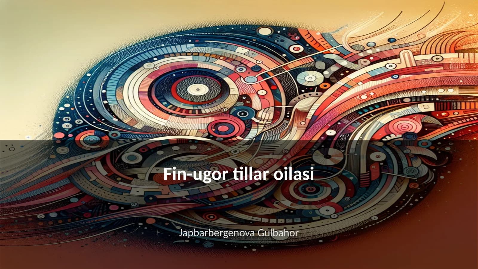 Fin-ugor tillar oilasi