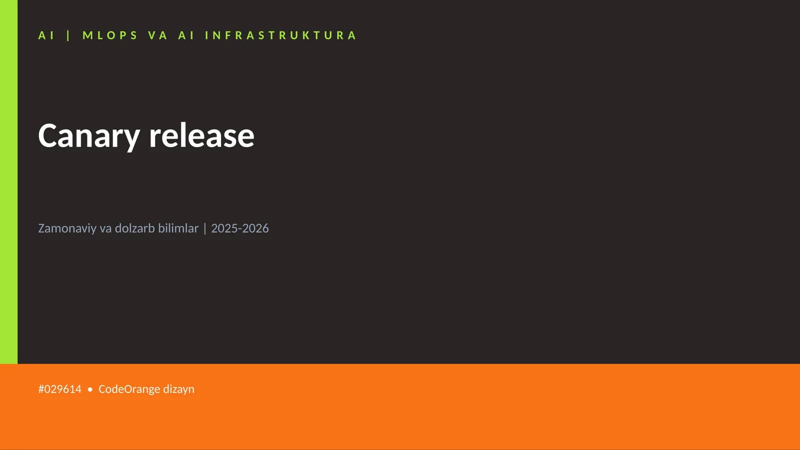 MLOPS VA AI INFRASTRUKTURA