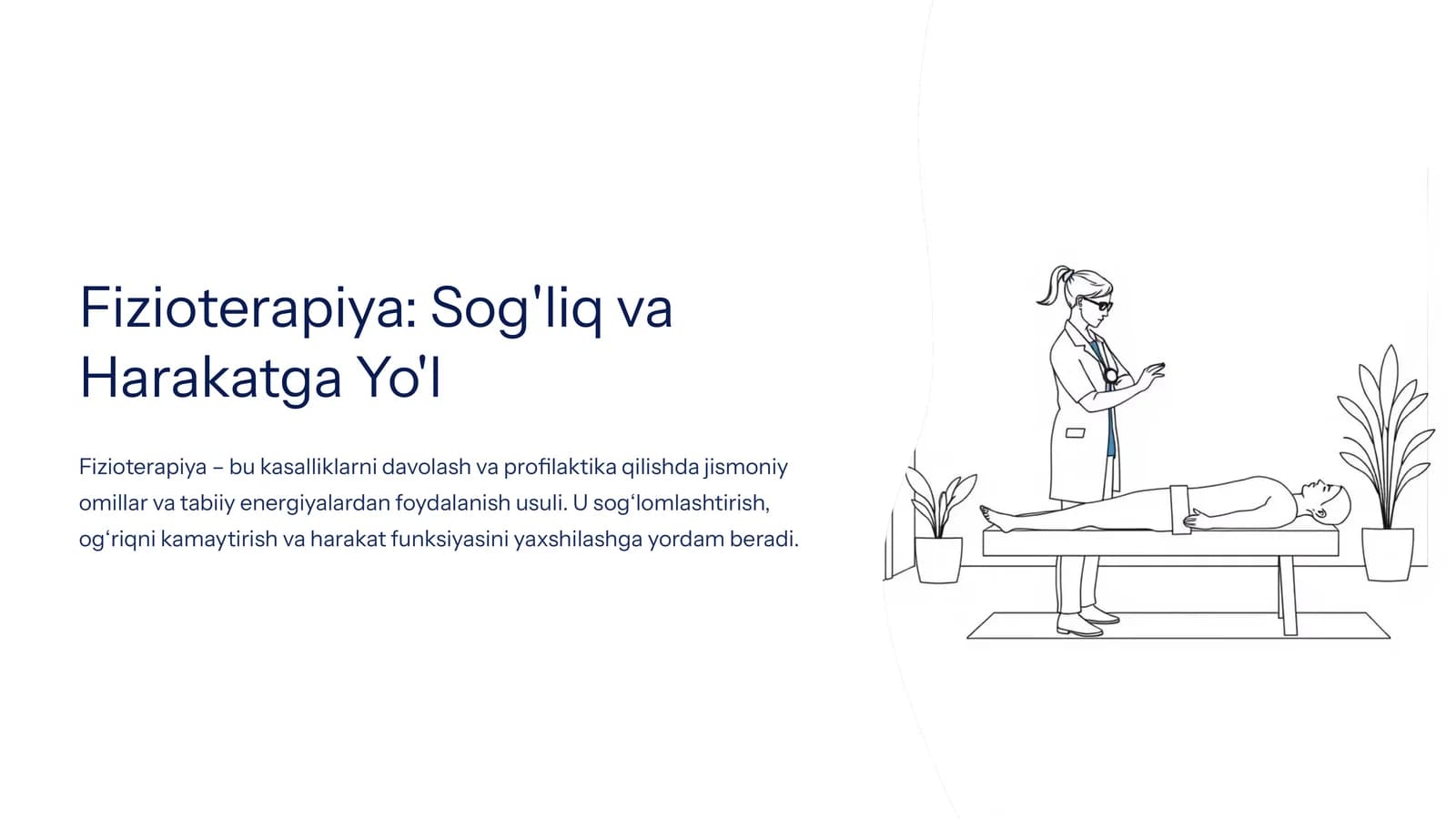 Fizioterapiya: Sog'liq va Harakatga Yo'l