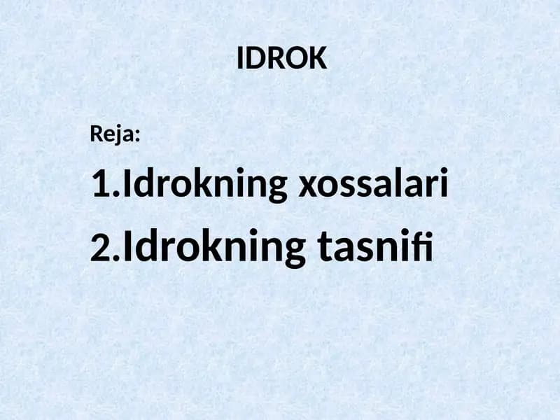 IDROK