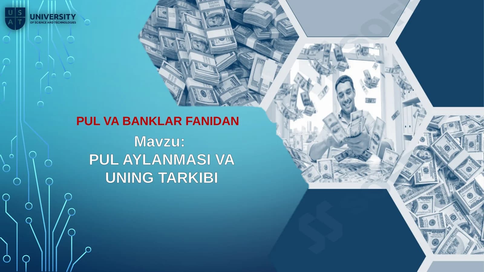 PUL AYLANMASI VA UNING TARKIBI