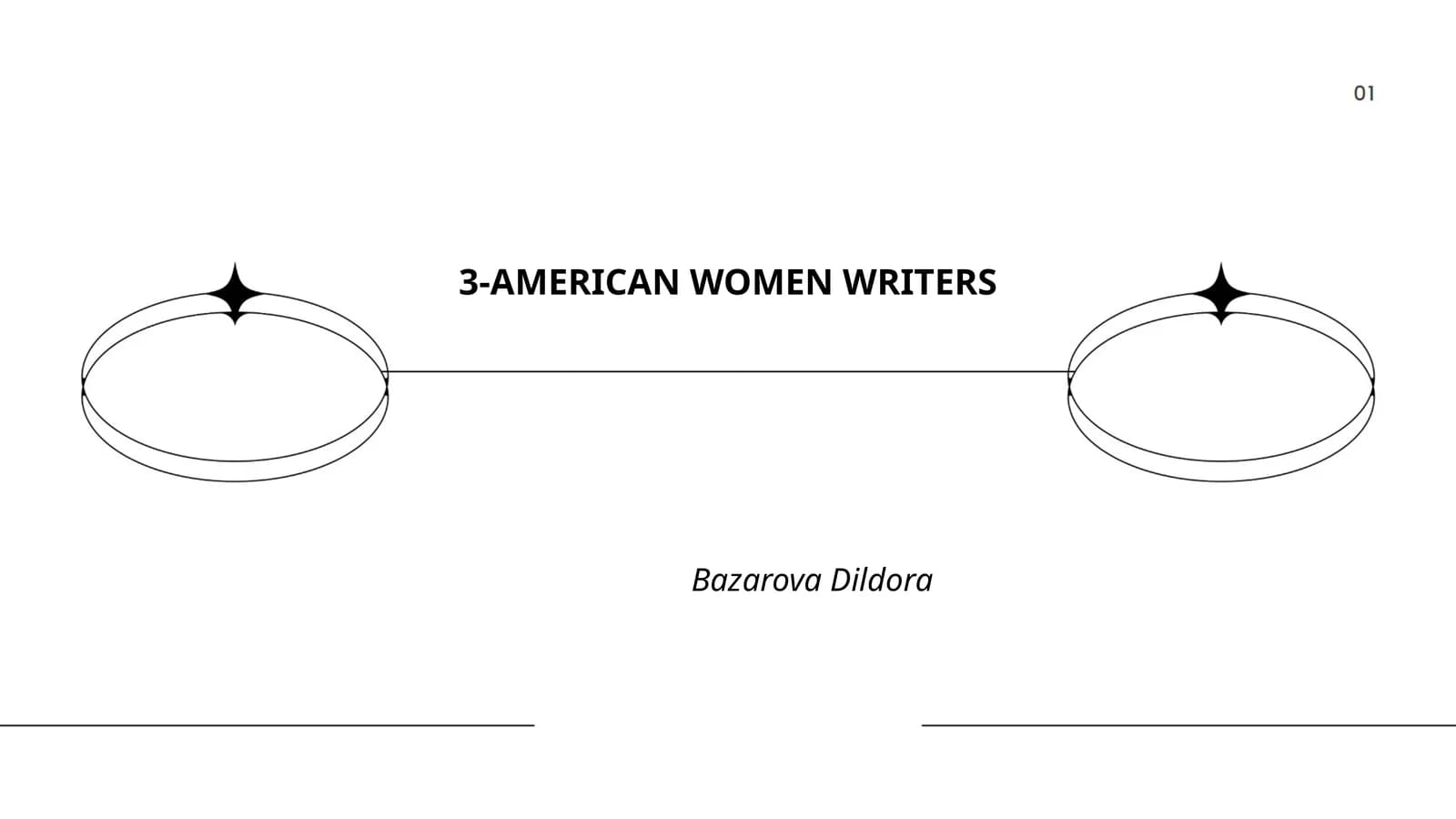 3-AMERICAN WOMEN WRITERS