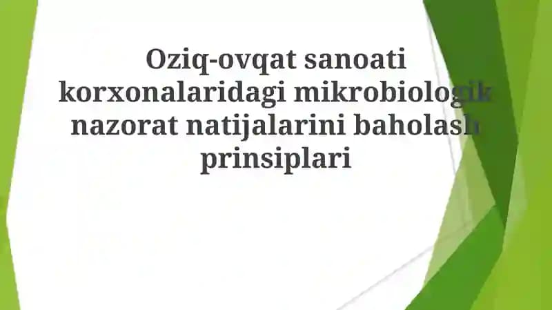 Mikrobiologik nazorat