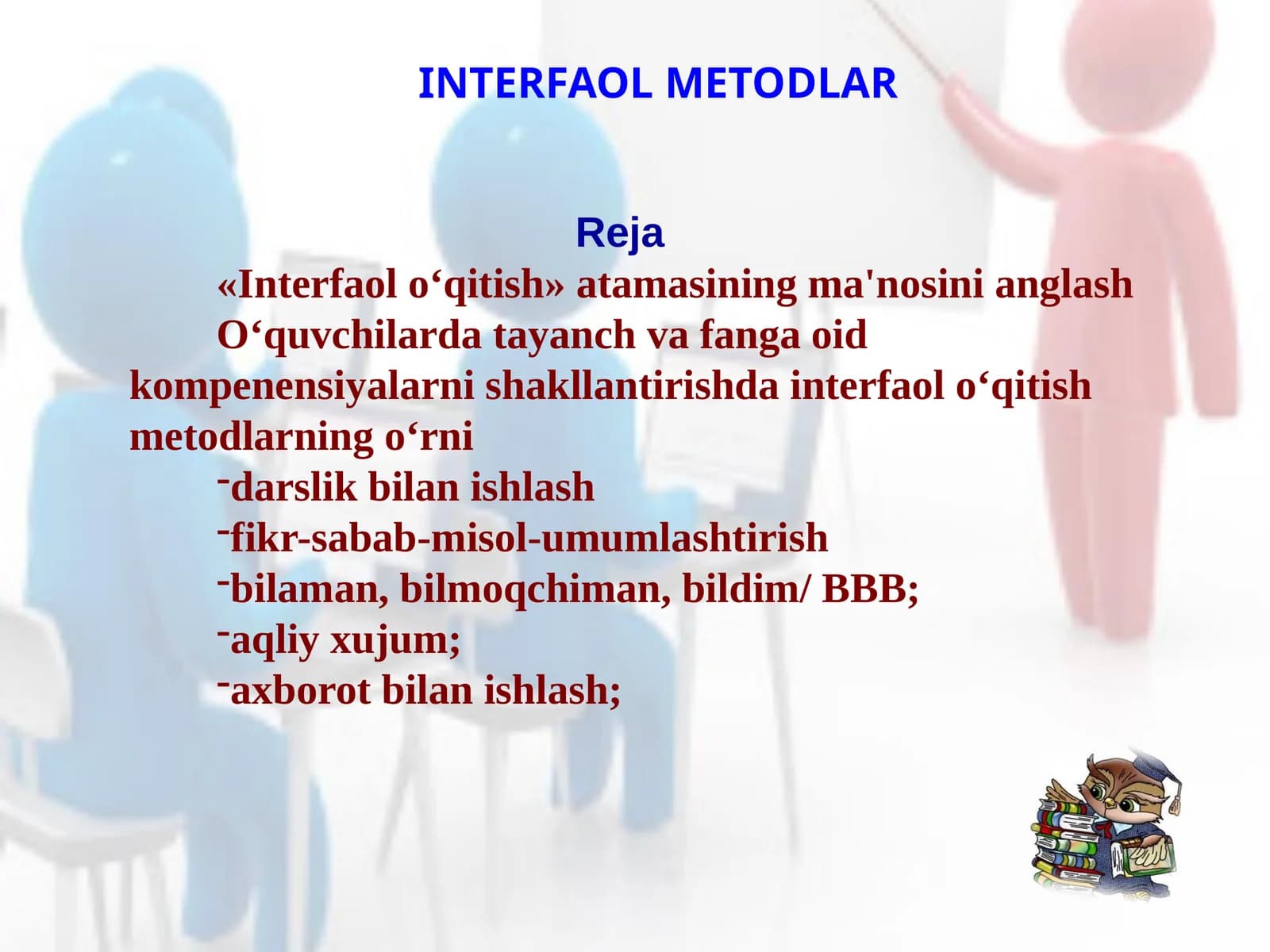 INTERFAOL METODLAR