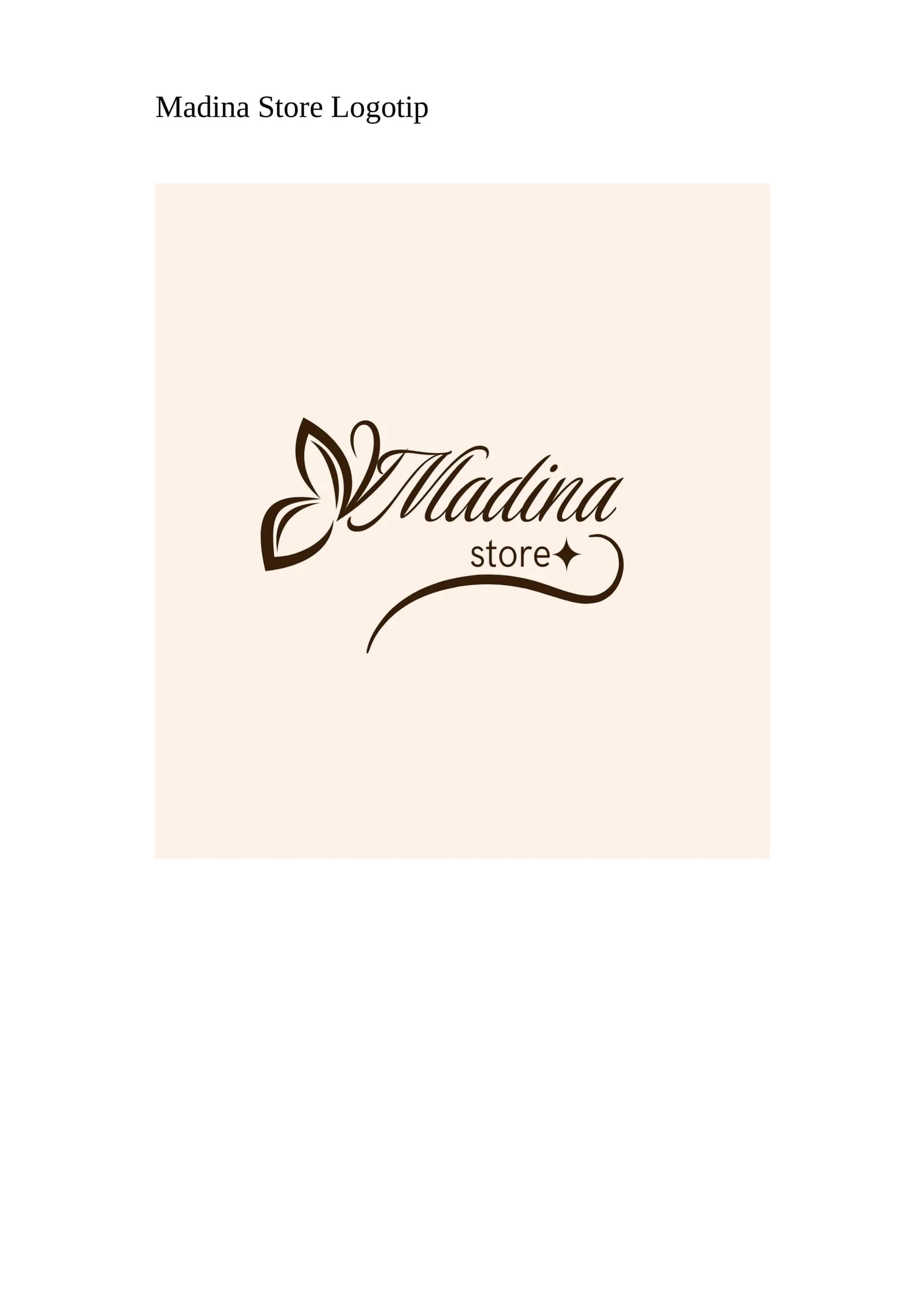 Madina Store Logotip
