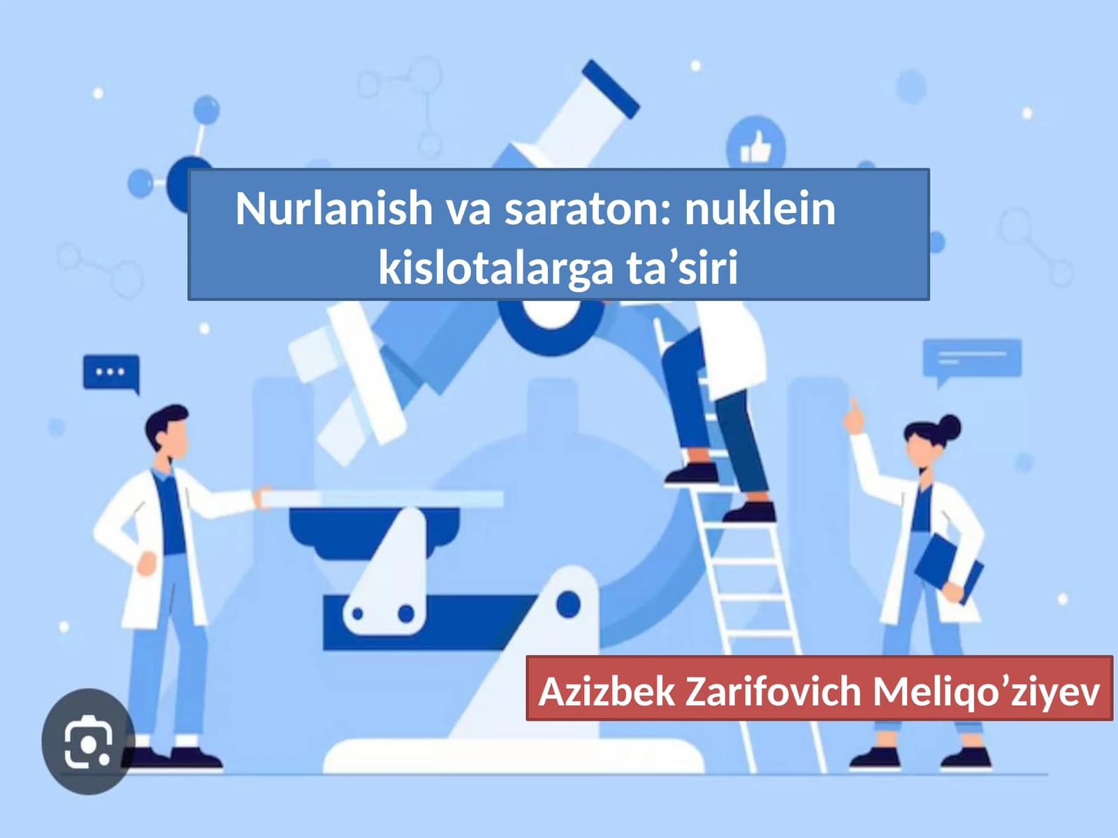 Nurlanish va saraton: nuklein kislotalarga ta’siri