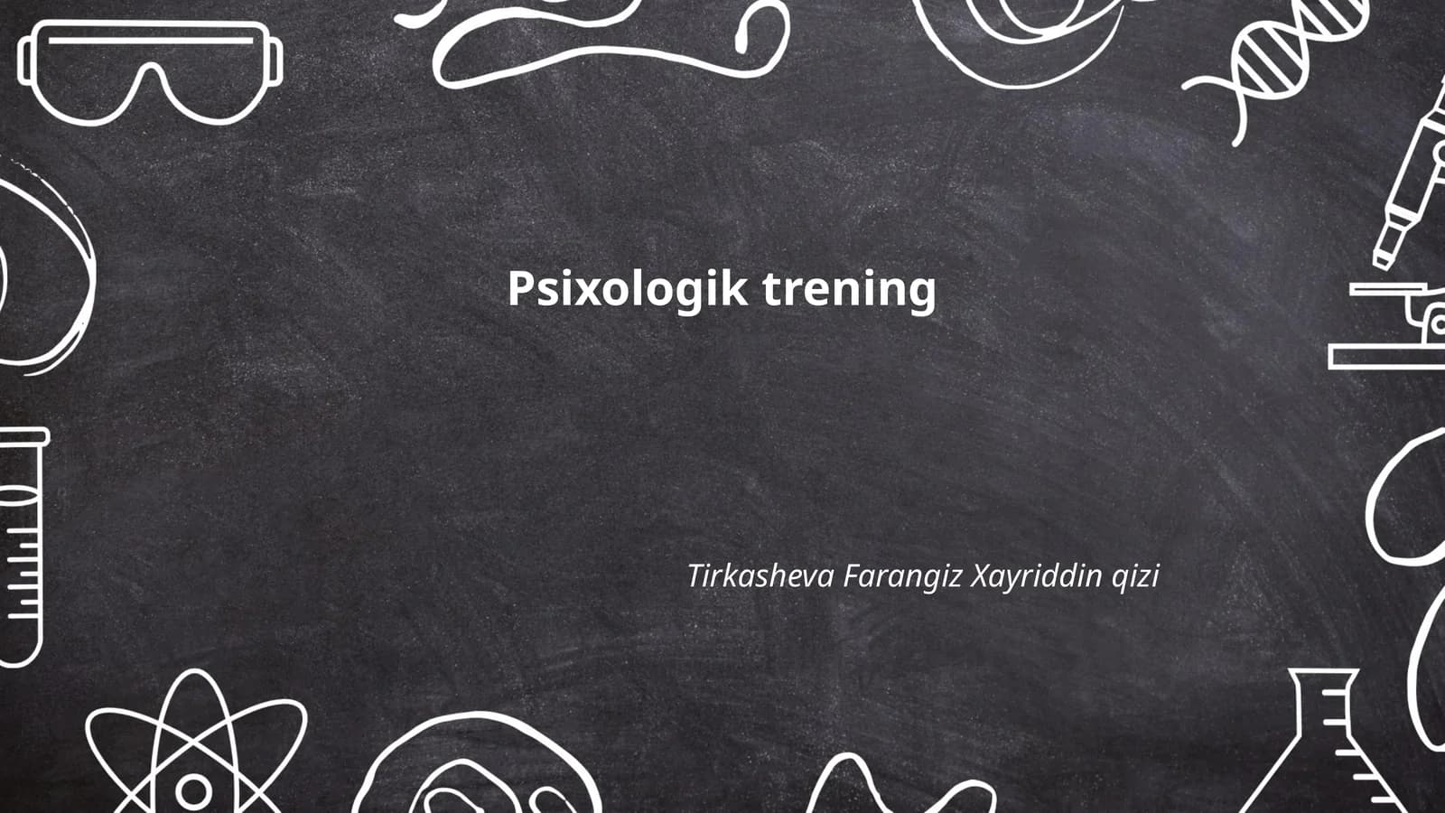 Psixologik trening