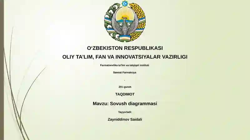 Sovush diagrammasi