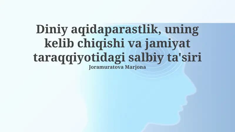 Diniy Dogmatizm