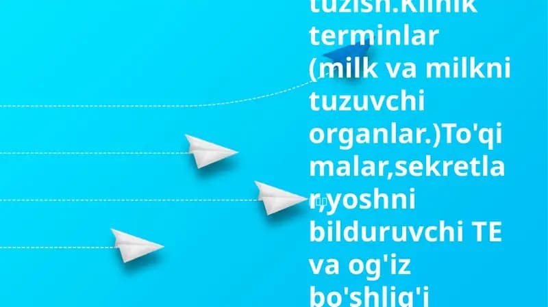 Nafaas olish & Yuqori Tana Anatomiyasi