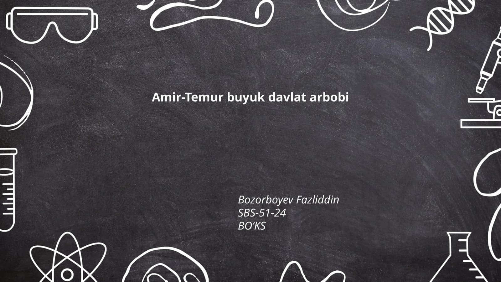 Amir-Temur buyuk davlat arbobi