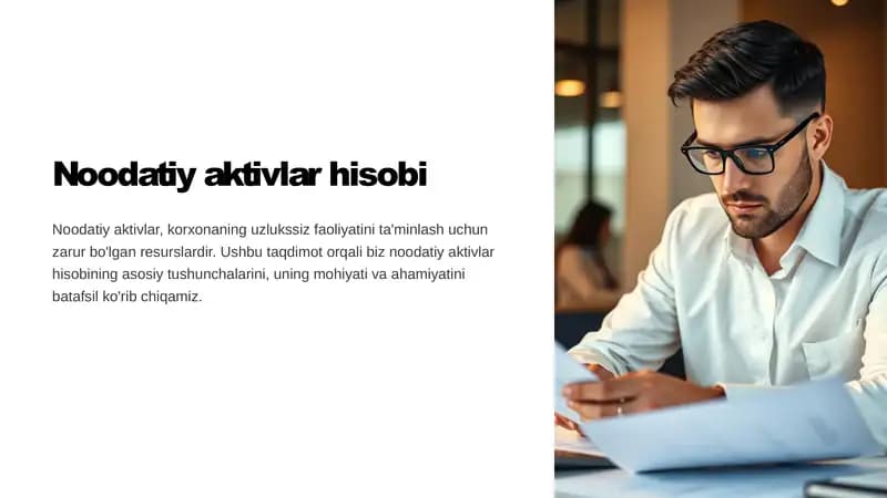 Noodatiy aktivlar hisobi