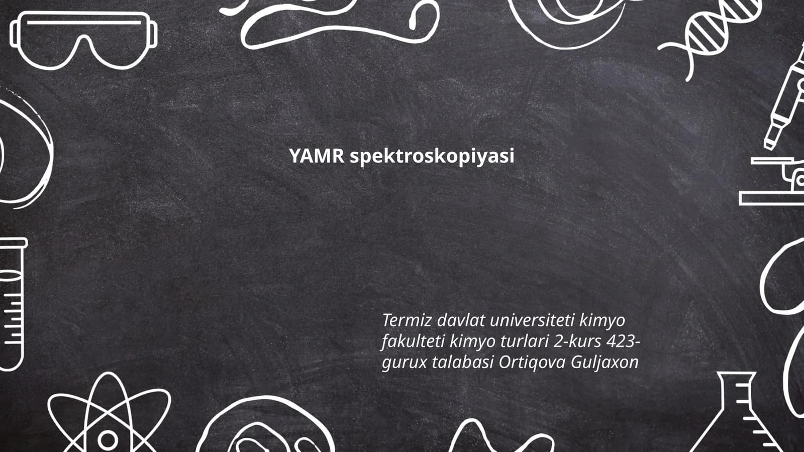 YAMR spektroskopiyasi