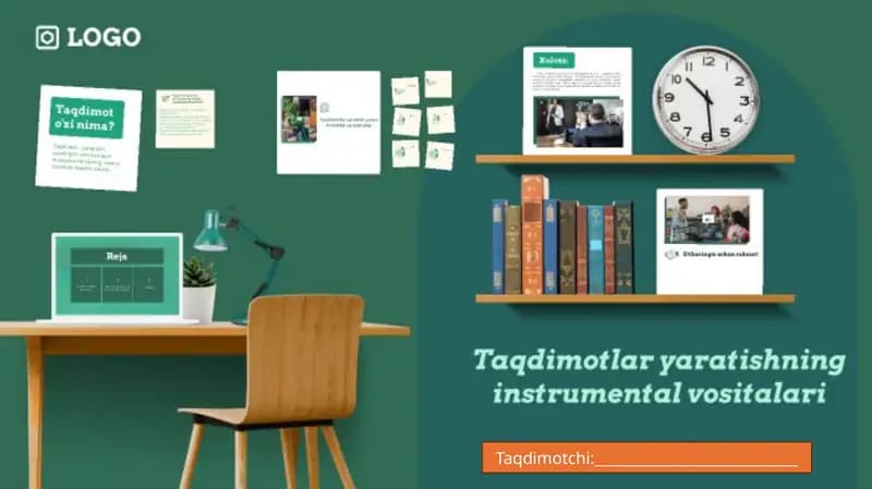 Taqdimotlar yaratishning instrumental vositalari.