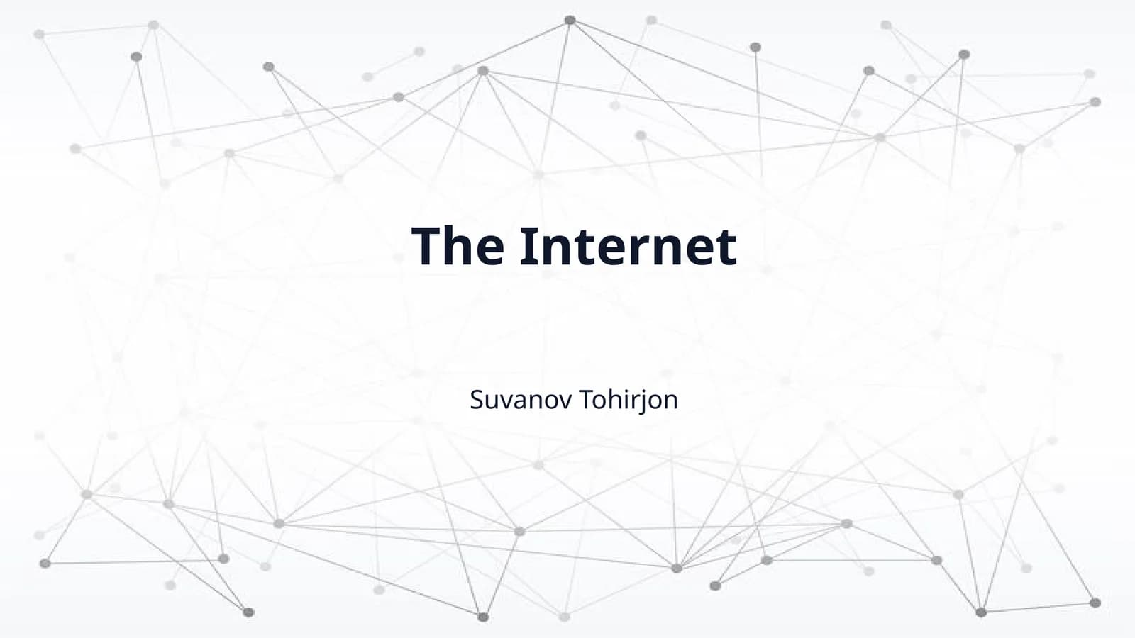 The Internet