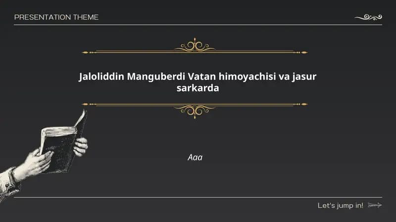 Jaloliddin Manguberdi