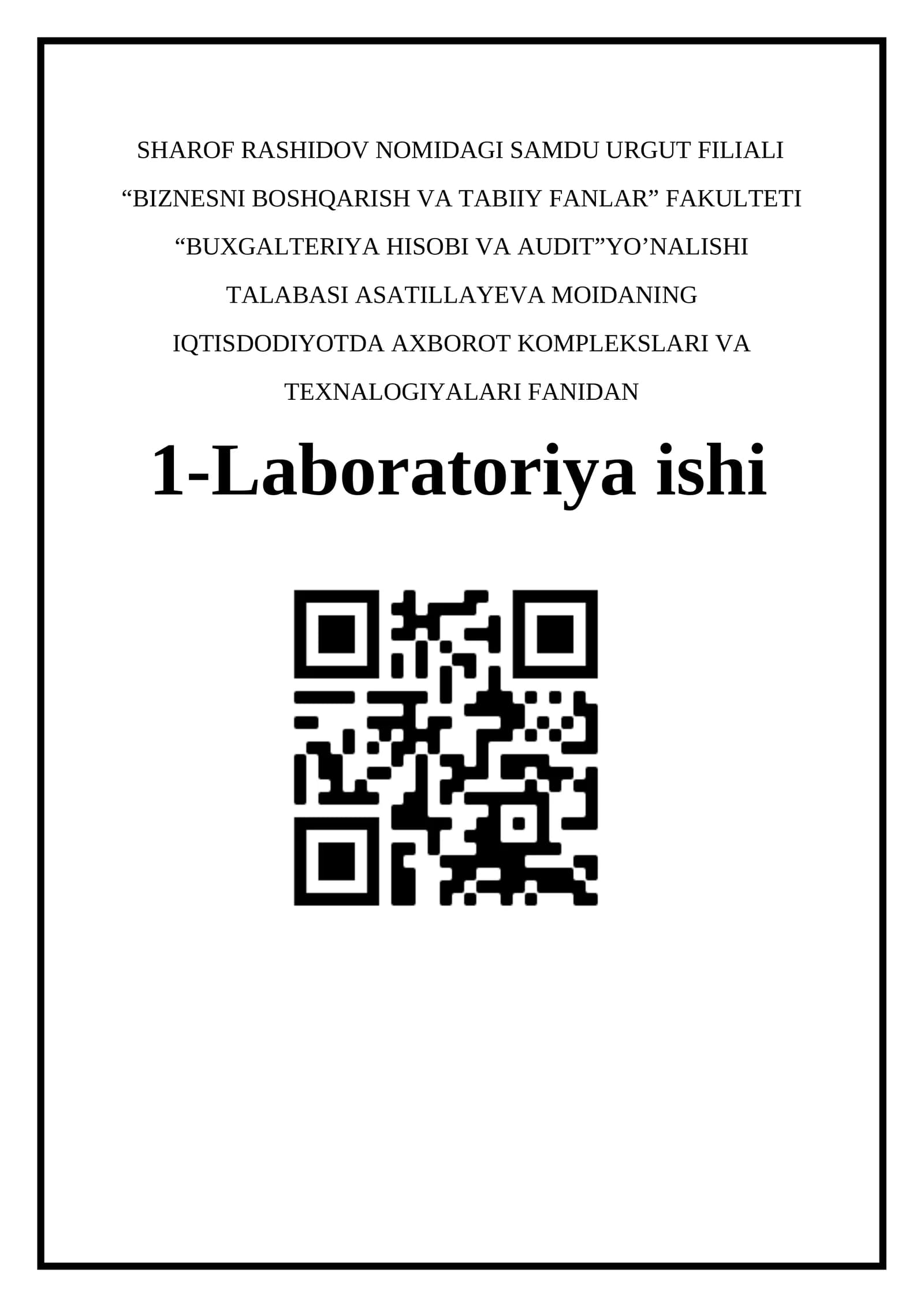 Windows OT da fayllar tizimi bilan ishlash. Fayllar va papkalar ustida amallar bajarish