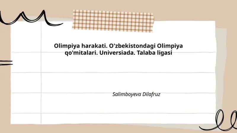 Olimpiya harakati