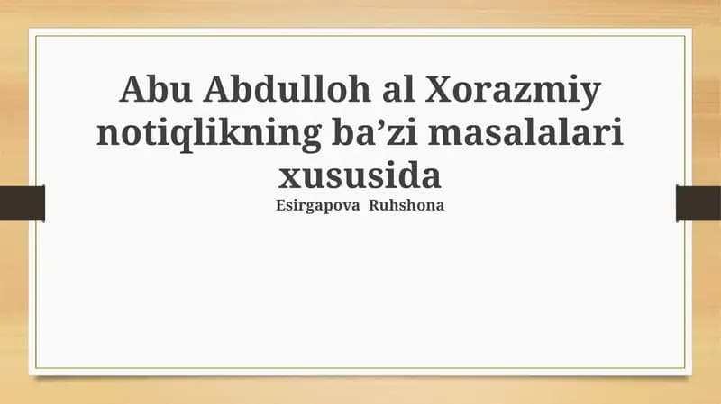 Munozara va bahs uslublari