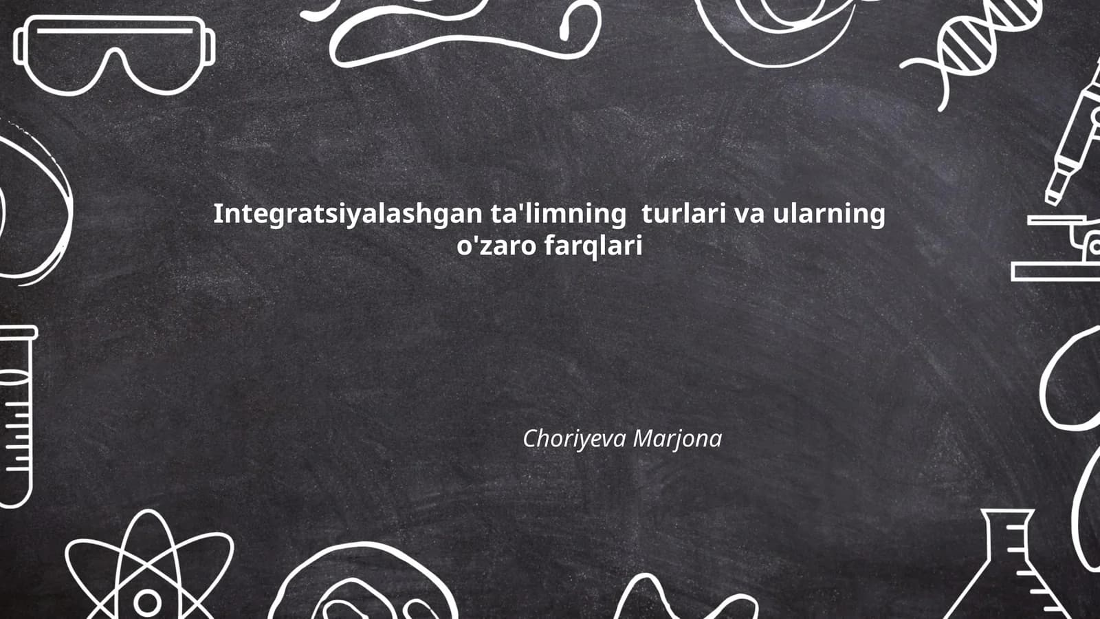 Integratsiyalashgan ta'limning turlari va ularning o'zaro farqlari