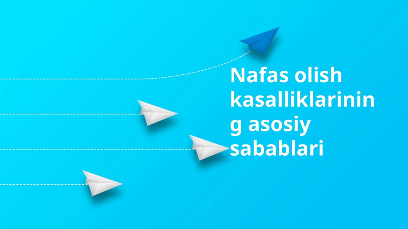 Nafas olish kasalliklarining asosiy sabablari
