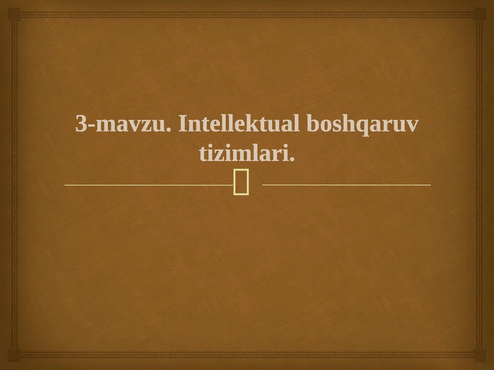 Ekspert tizimlari