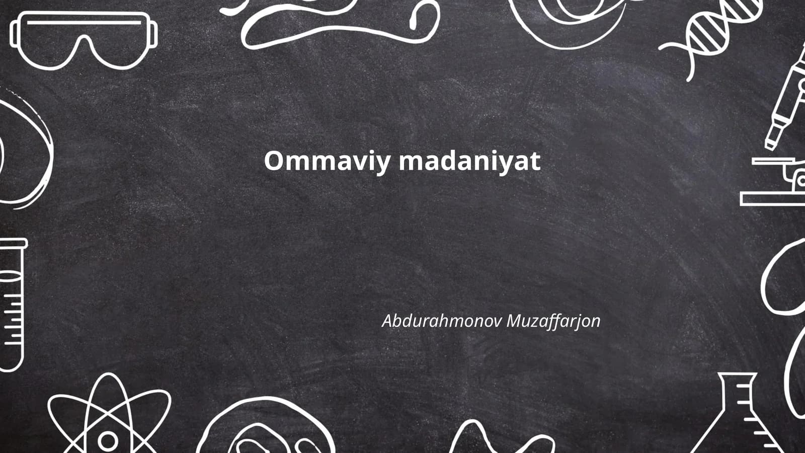 Ommaviy madaniyat