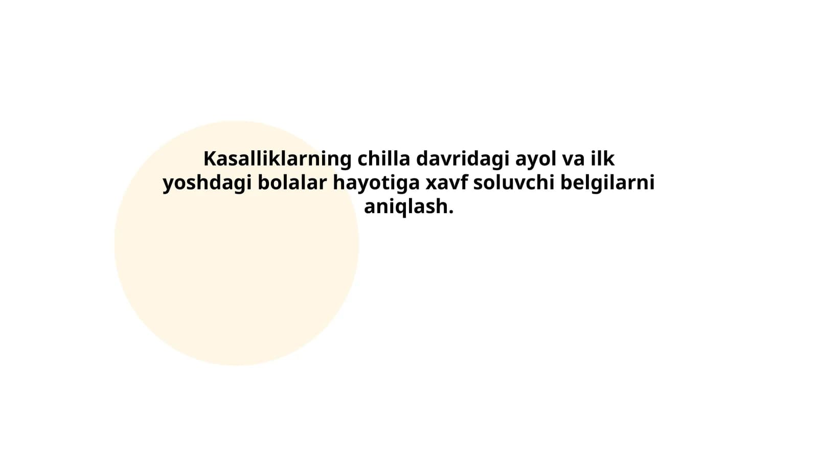 Chilla davri kasalliklari