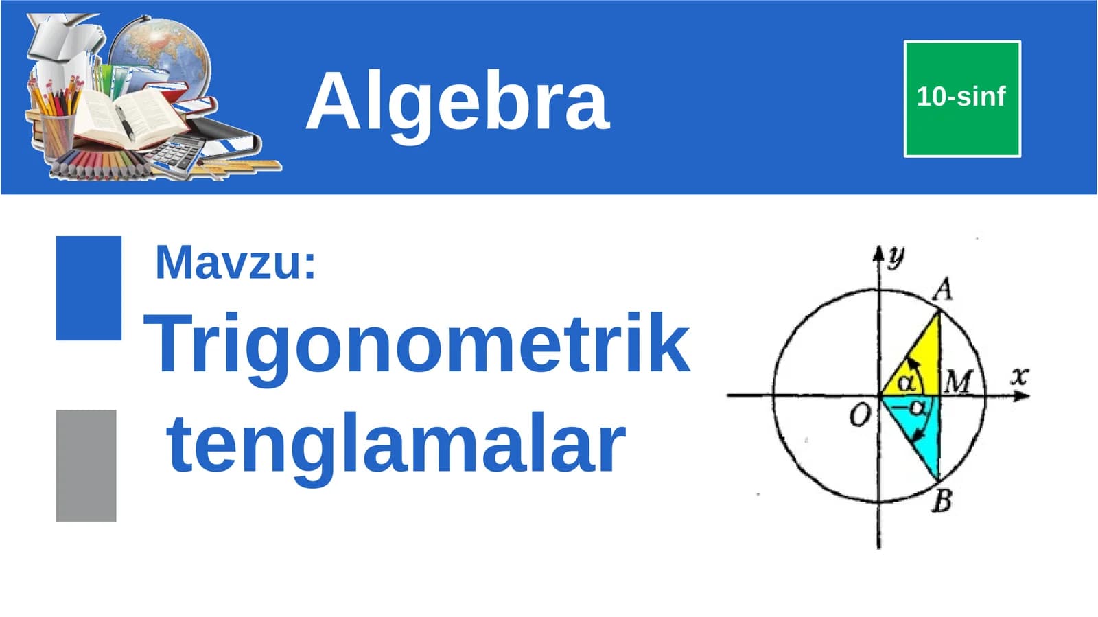 Trigonometrik tenglamalar