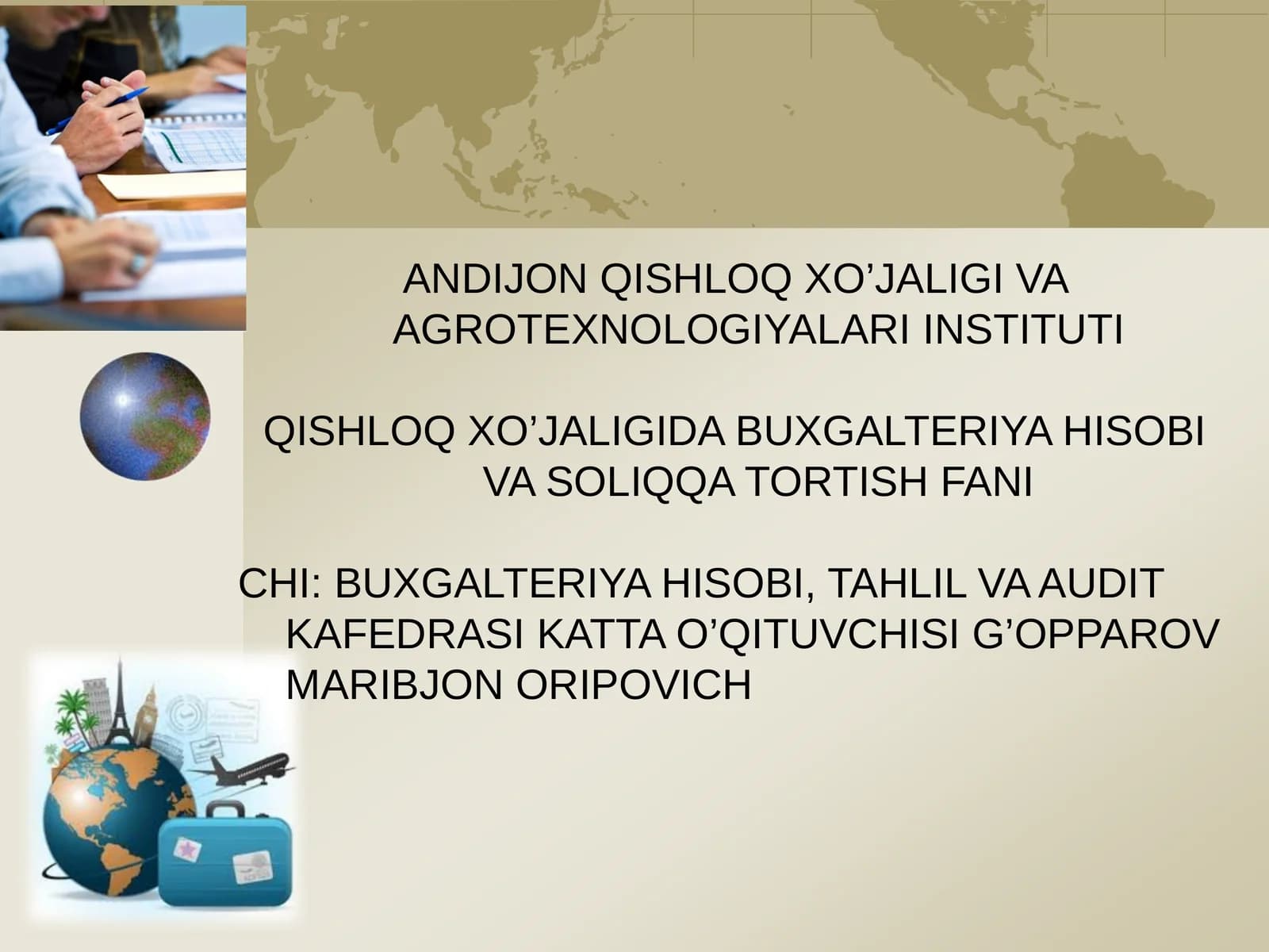 Asosiy Vositalar Hisobi