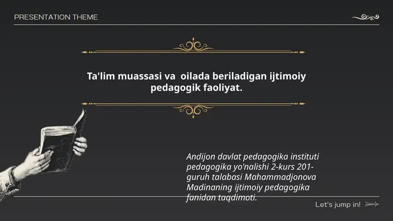 Mahammadjonova Madina