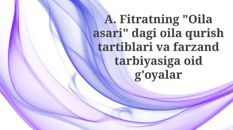 Fitratning "Oilaasari"